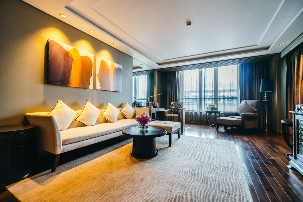 bangkok thailand august 12 2016 beautiful luxury living room