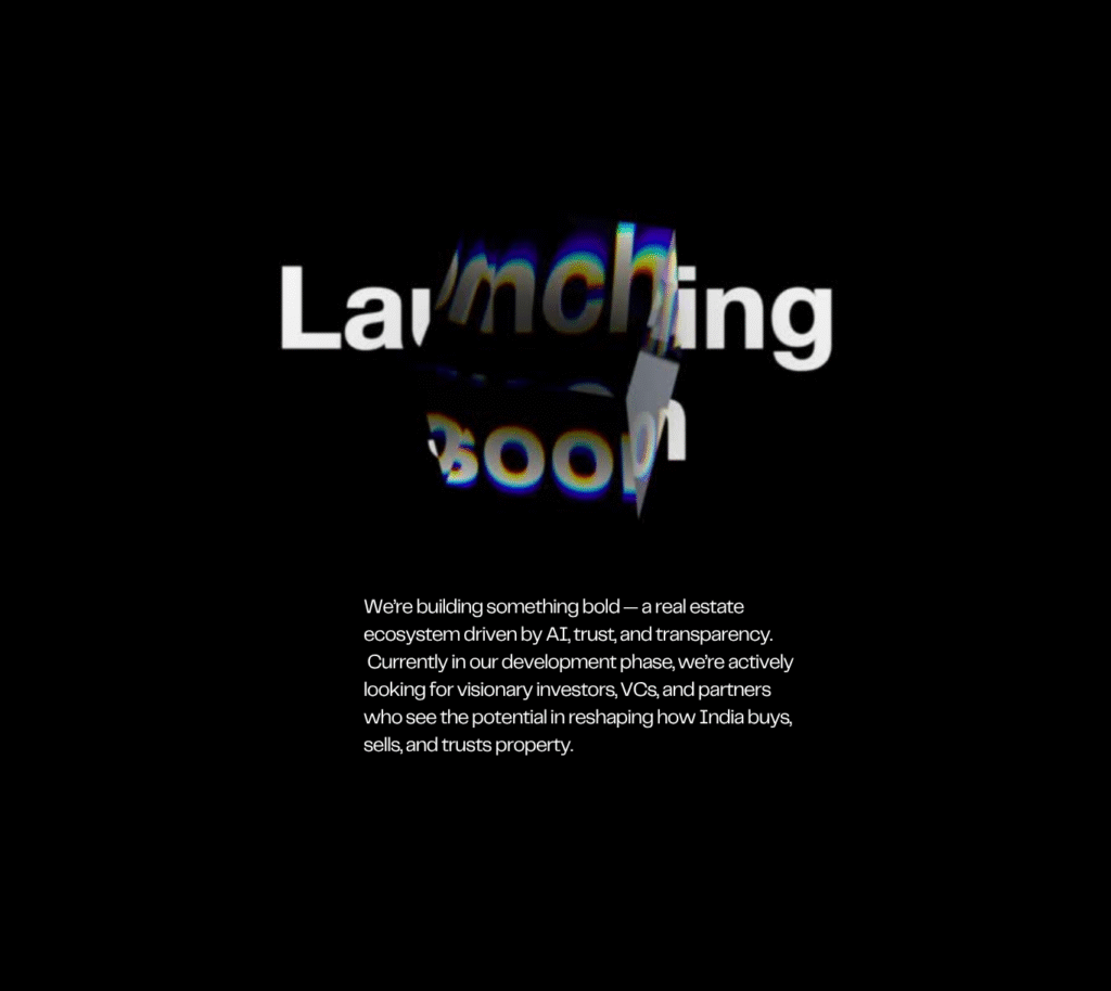 Sitio Web Pagina de Proximamente Negro Blanco Oscuro Futurista Proximamente 1